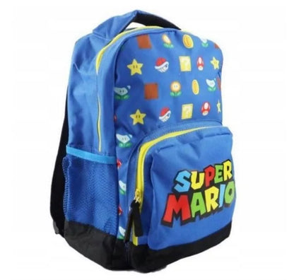Mochila Pré-Escolar 35 cm Super Mario