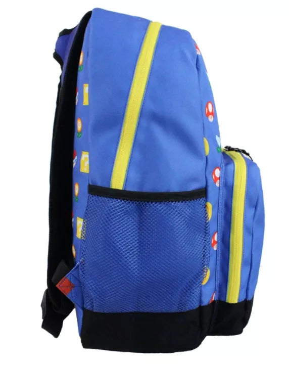 Mochila Pré-Escolar 35 cm Super Mario