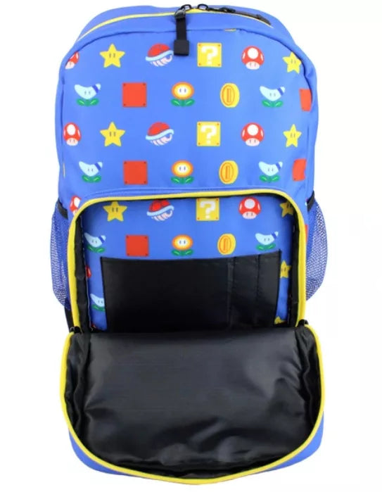 Mochila Pré-Escolar 35 cm Super Mario