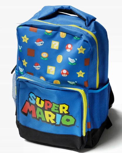 Mochila Pré-Escolar 35 cm Super Mario