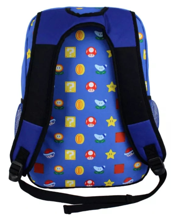 Mochila Pré-Escolar 35 cm Super Mario
