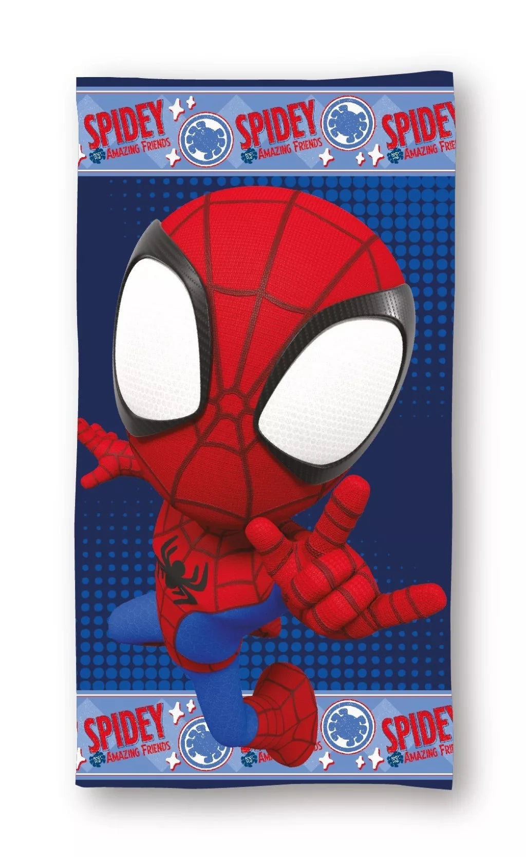 Toalha praia microfibra Spidey Action
