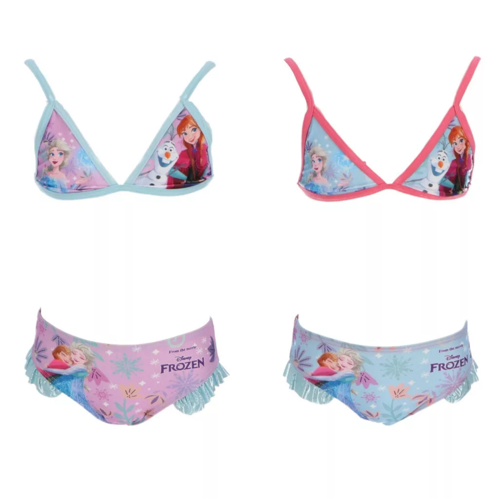 Bikini Frozen Azul/Rosa