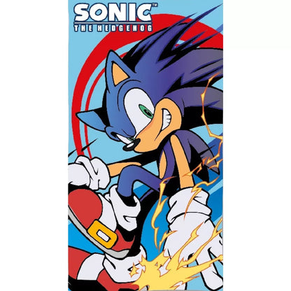 Toalha praia microfibra Sonic Electric Speed