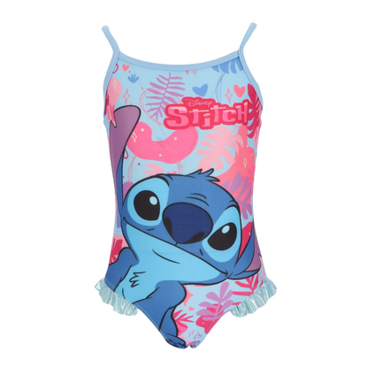 Fato de banho Stitch Rosa | Azul Claro