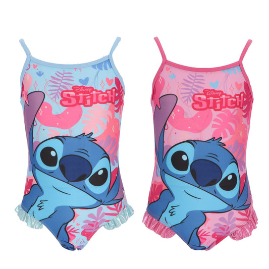Fato de banho Stitch Rosa | Azul Claro