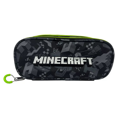 Estojo duplo Minecraft Camo Terra