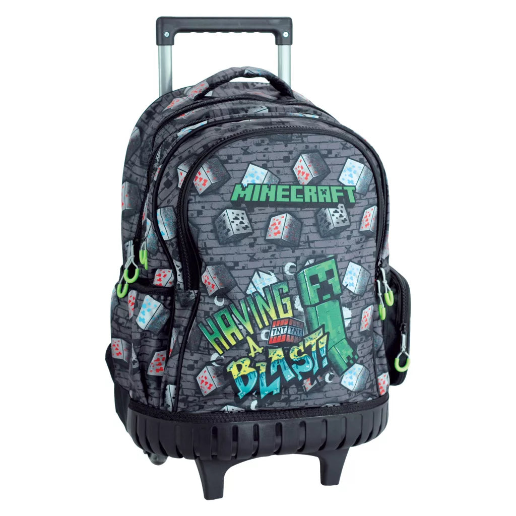 Mochila Trolley Minecraft Metro Art 46 cm