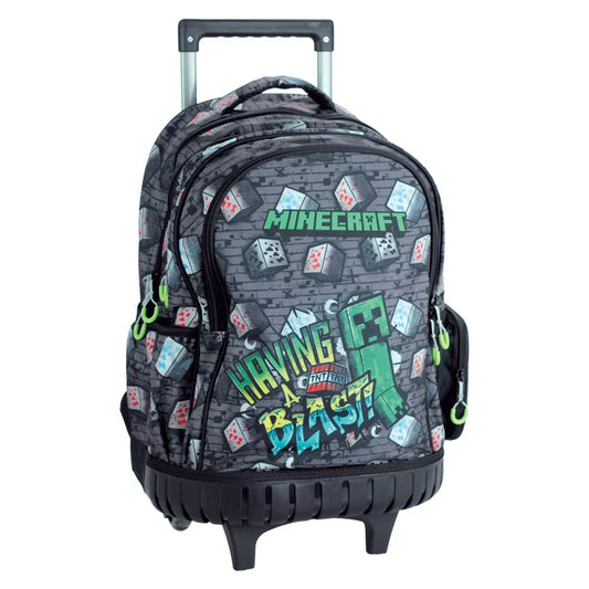 Mochila Trolley Minecraft Metro Art 46 cm