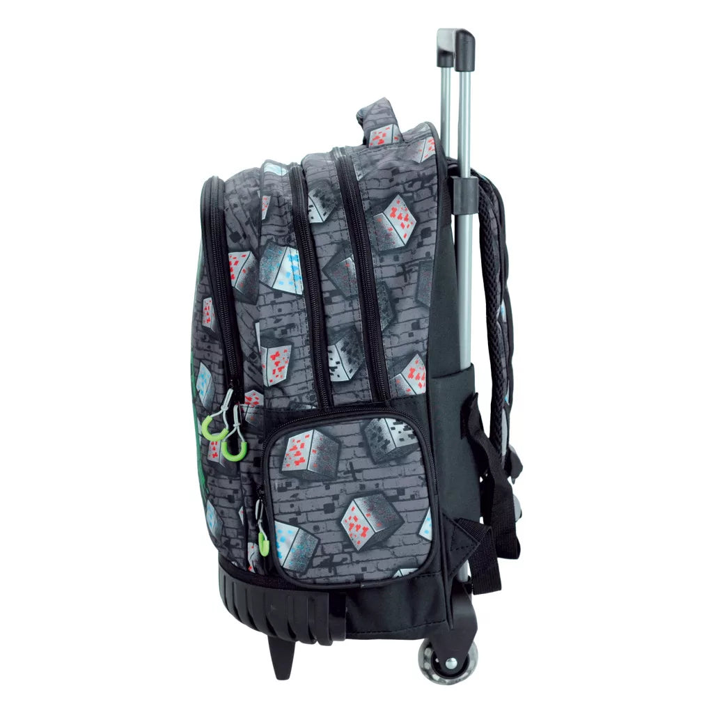 Mochila Trolley Minecraft Metro Art 46 cm