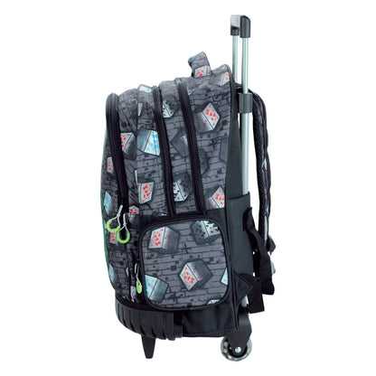 Mochila Trolley Minecraft Metro Art 46 cm