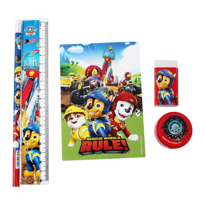 Conjunto escolar Patrulha Pata rescue (5 peças)