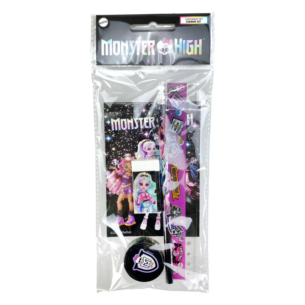 Conjunto escolar Monster High (5 peças)