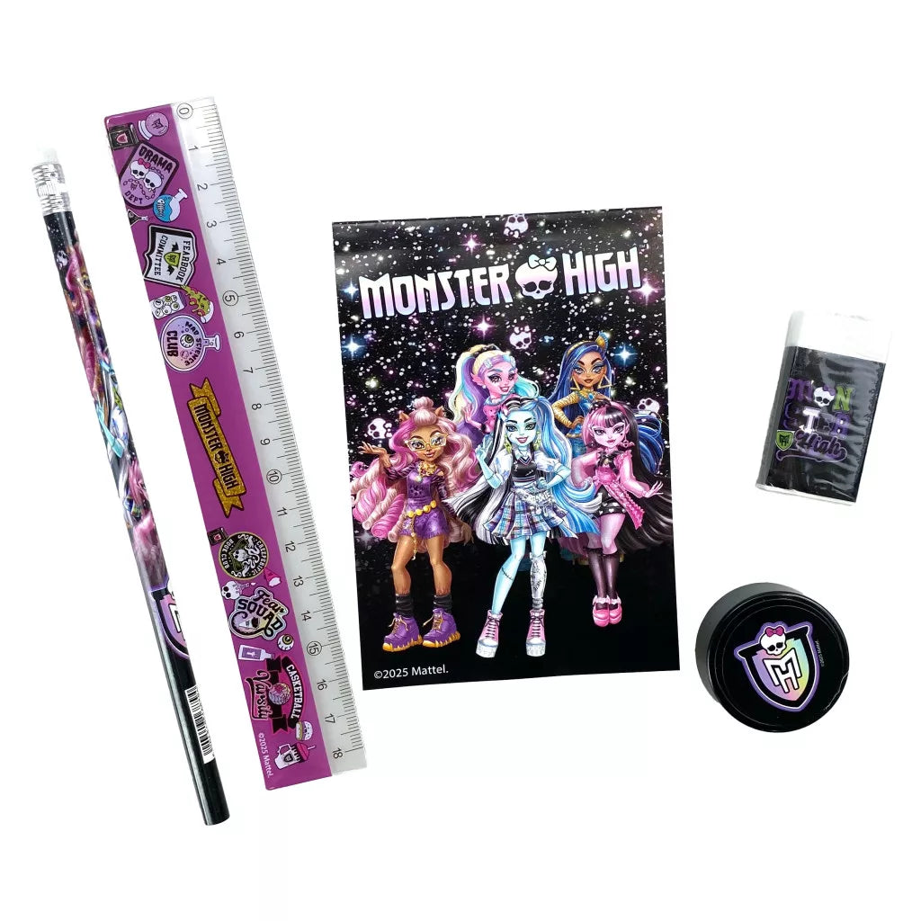 Conjunto escolar Monster High (5 peças)