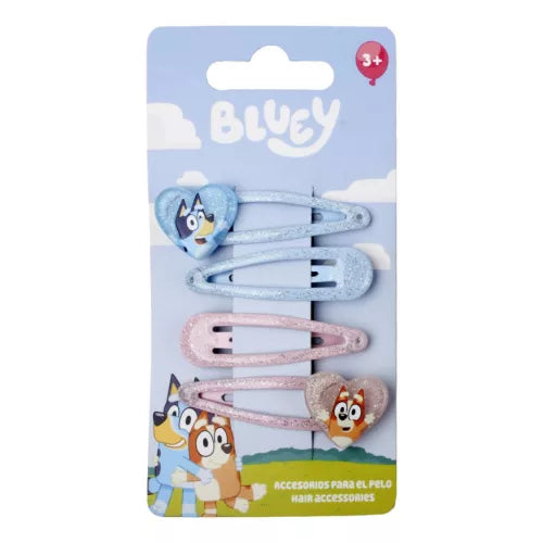 Ganchos cabelo Bluey - BONECADA