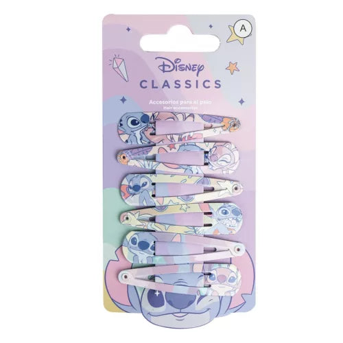 Ganchos cabelo Stitch - BONECADA