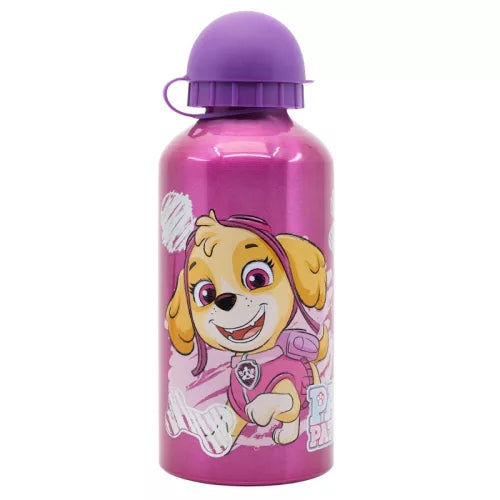 Garrafa Alumínio 400ml Patrulha Pata