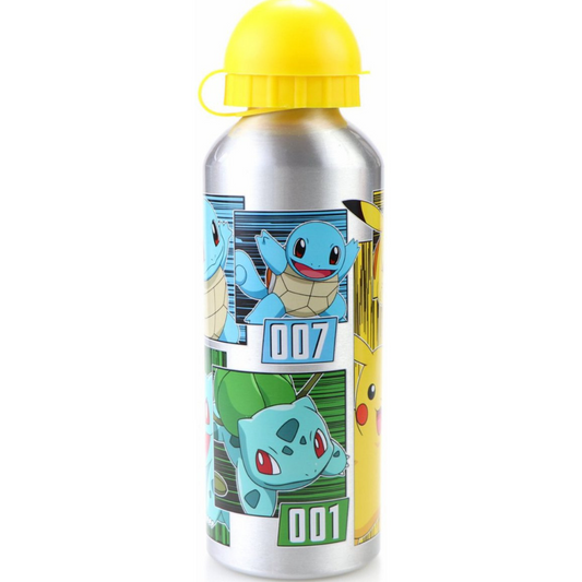 Garrafa Alumínio 500 ml Pokemon - metal - BONECADA