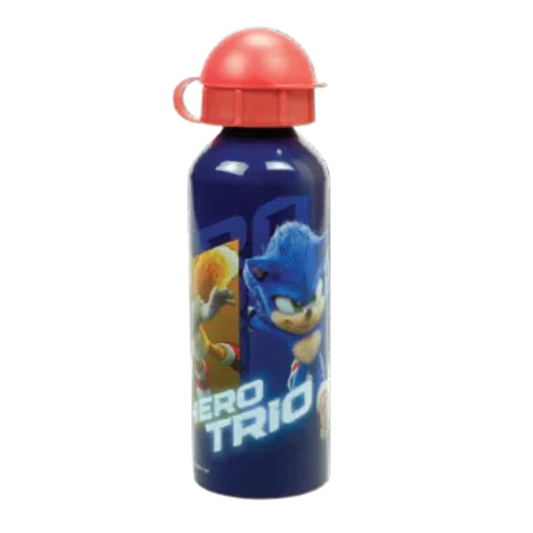 Garrafa Alumínio Sonic Hero Trio - BONECADA