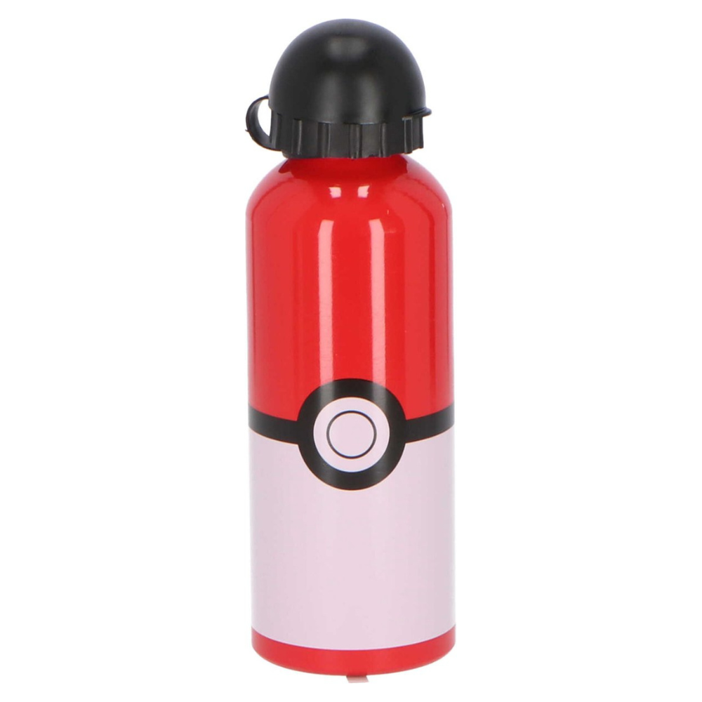 Garrafa Alumínio 500 ml Pokemon - vermelho - BONECADA