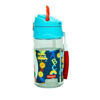 Garrafa Fisher-Price com cordão Animais Elefante 350 ml