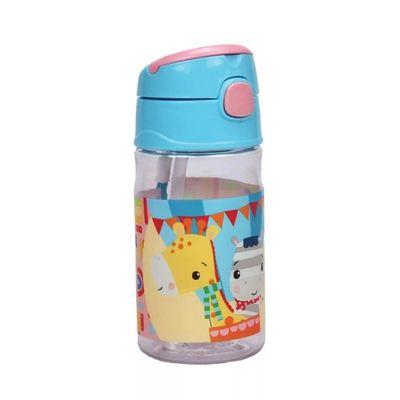 Garrafa Fisher-Price com cordão Animais Girafa/Zebra 350 ml