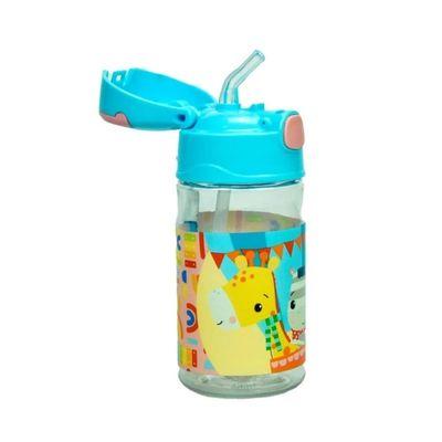 Garrafa Fisher-Price com cordão Animais Girafa/Zebra 350 ml
