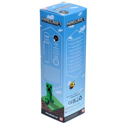 Garrafa com termómetro digital - Minecraft Creeper