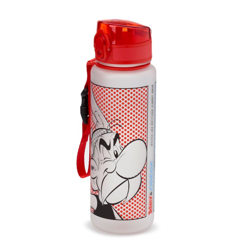 Garrafa reutilizável 600ml à prova de quebra com tampa Pop Asterix & Obelix