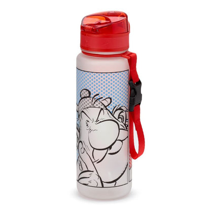 Garrafa reutilizável 600ml à prova de quebra com tampa Pop Asterix & Obelix