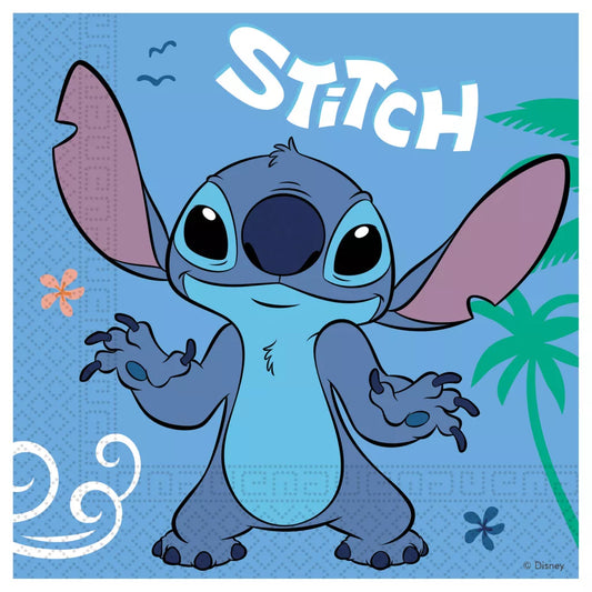 Guardanapos de papel Stitch Angel (20 unidades)