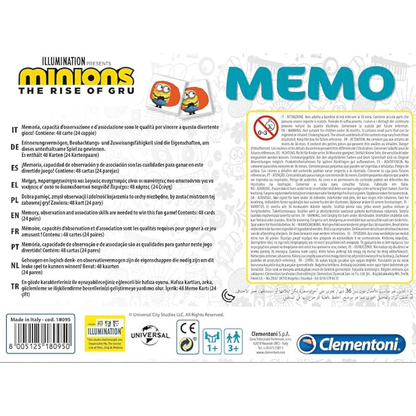 Jogo Memória Minions 2