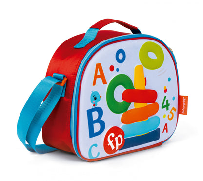 Lancheira Térmica Fisher-Price 3D - letras e números