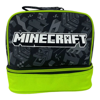 Lancheira Térmica Minecraft Camo Terra - BONECADA