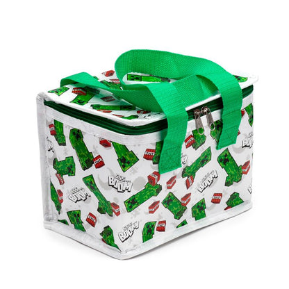 Lancheira feita de plástico reciclado RPET Minecraft Creeper & TNT