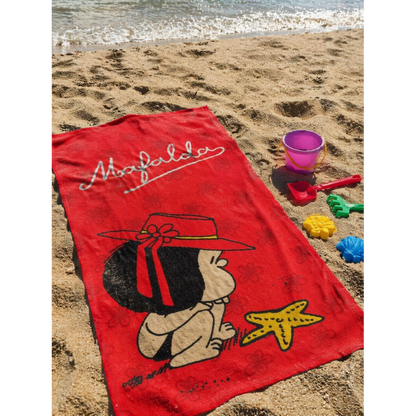 Toalha de Praia microfibra Mafalda