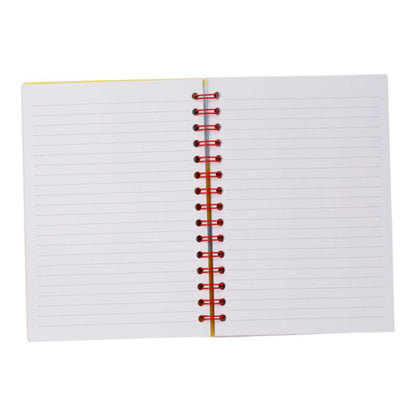 Caderno A5 capa silicone com adornos Peanuts Snoopy & Woodstock