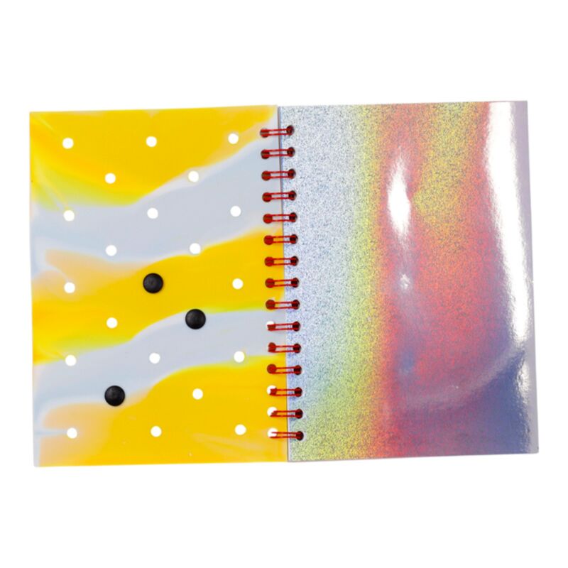 Caderno A5 capa silicone com adornos Peanuts Snoopy & Woodstock