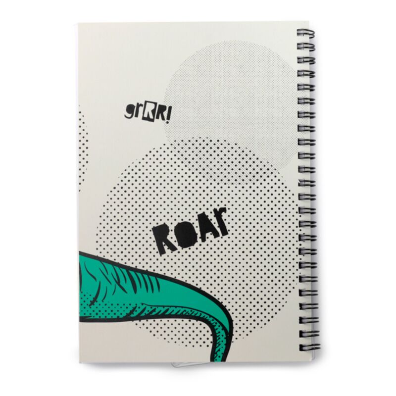 Conjunto escolar Dinosauria com caderno (6 Peças)