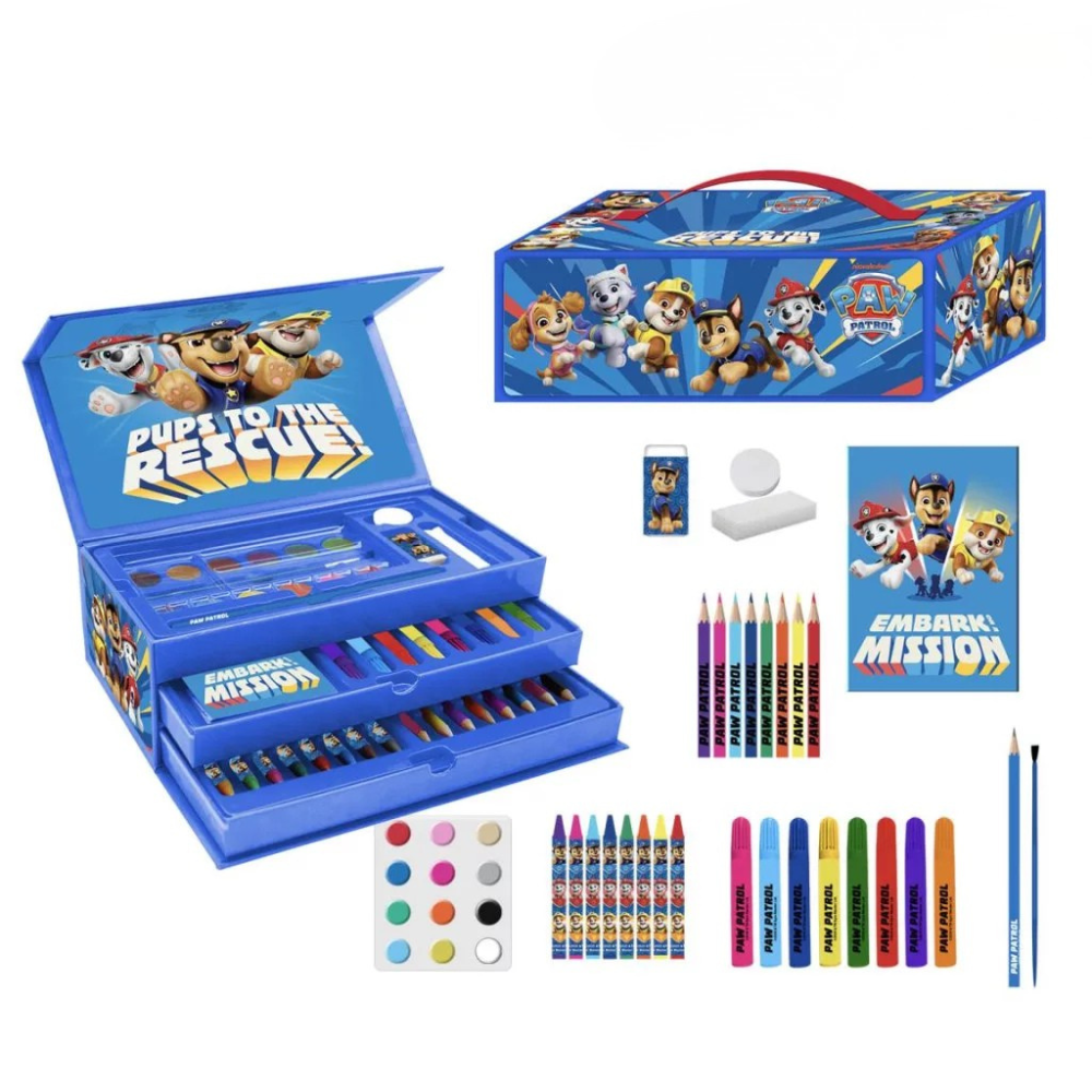 Mala de Pintura Patrulha Pata Rescue