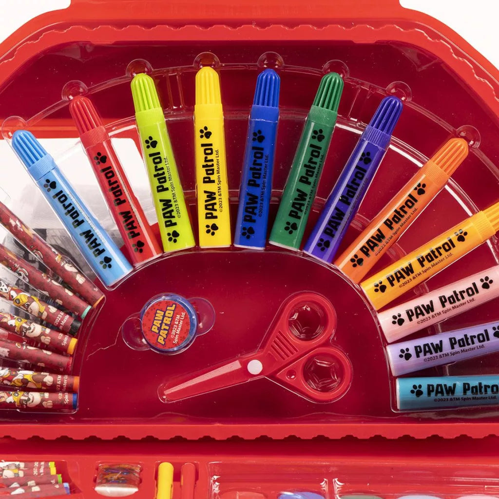 Mala de Pintura Patrulha Pata (50 peças) - BONECADA