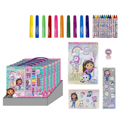 Mala de Pintura com autocolantes Gabby - BONECADA