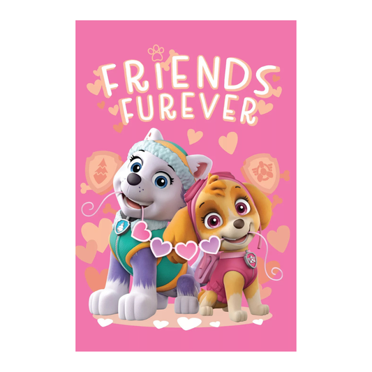 Manta Polar Patrulha Pata Friends Furever (100x150) - BONECADA
