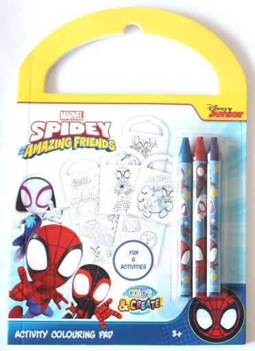 Mini Set de Colorir Homem Aranha 14x13 cm