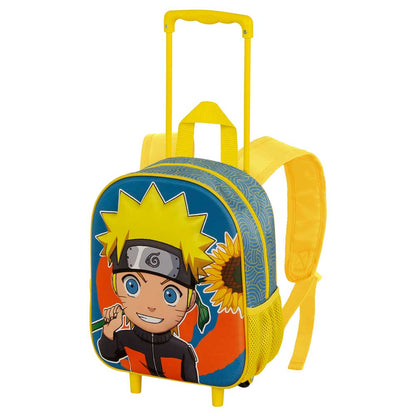 Mochila 3D com Rodas pré-escolar Naruto Peace