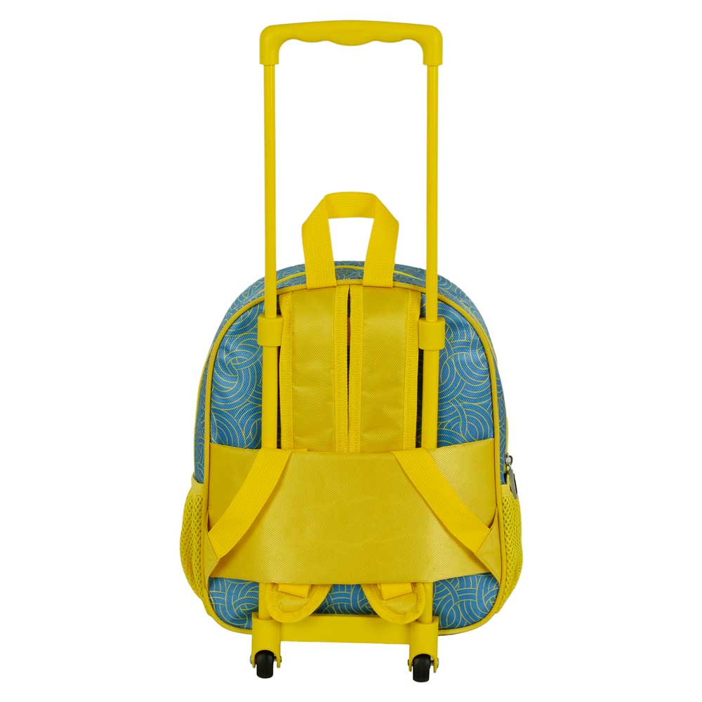 Mochila 3D com Rodas pré-escolar Naruto Peace