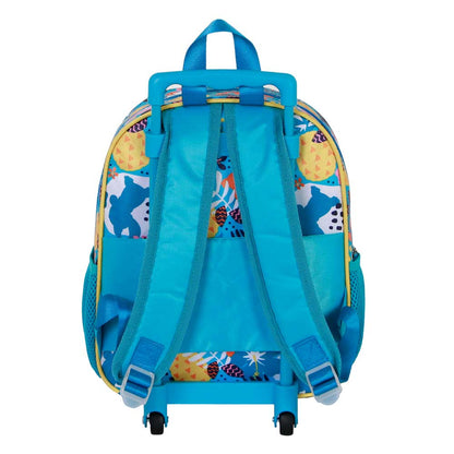 Mochila 3D com Rodas pré-escolar Stitch Colors