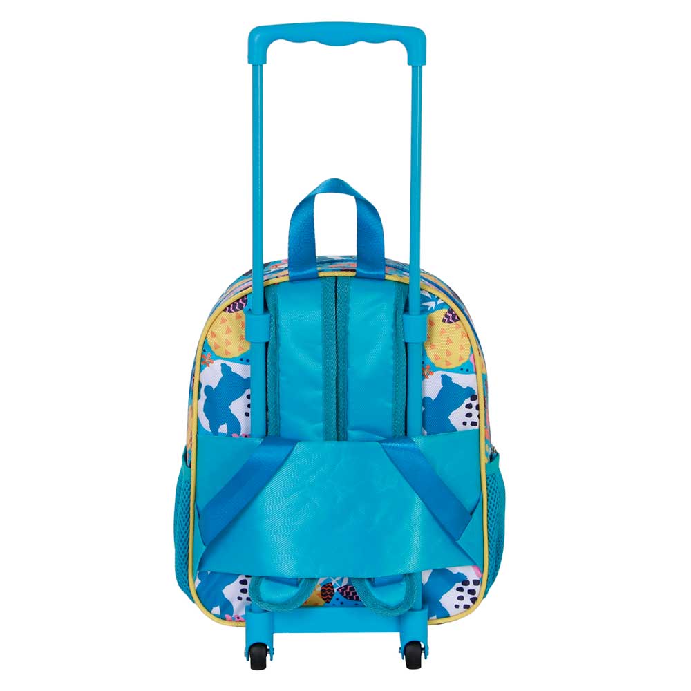 Mochila 3D com Rodas pré-escolar Stitch Colors