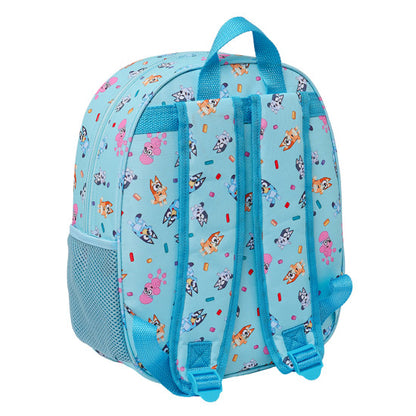 Mochila pré-escolar Bluey 3D - 31 cm - BONECADA