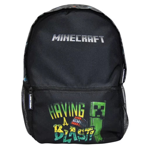 Mochila Minecraft Having a Blast 40 cm - BONECADA
